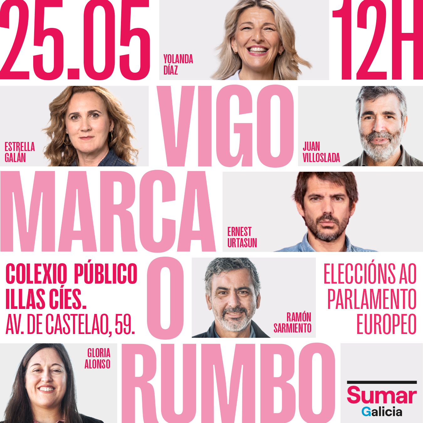 Programa de Sumar Galicia para as Eleccións Europeas de 2024