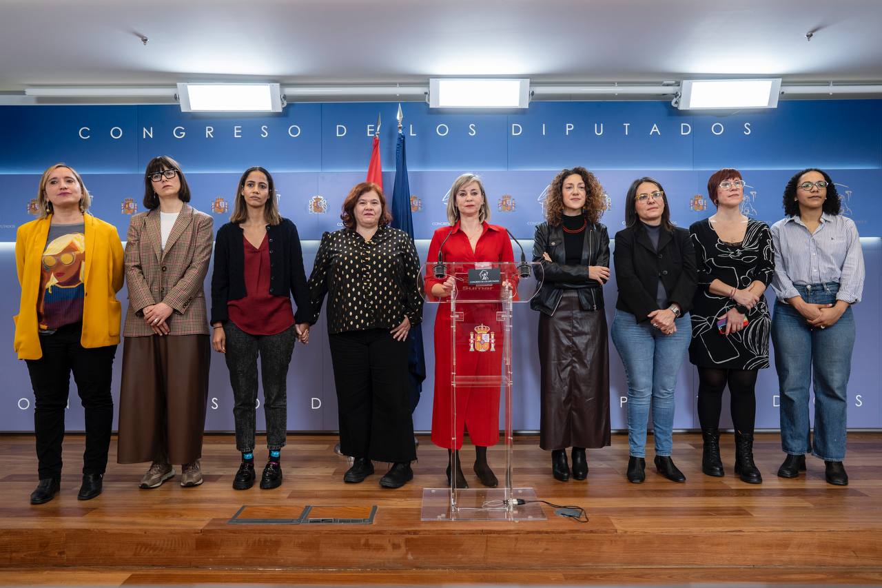 Sumar rexistra unha proposta para protexer o dereito ao aborto na Constitución Española