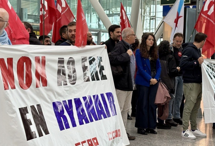 “O ERE de Ryanair é unha auténtica vergoña”